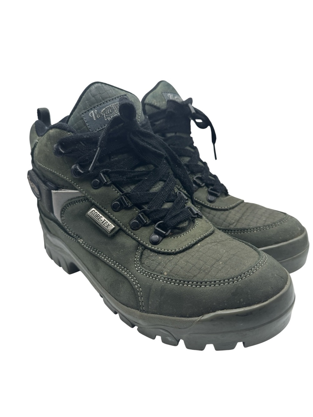 Vasque Ranger GTX Gore Tex Boots 7032 Green Suede Leather Waterproof Men's 8.5